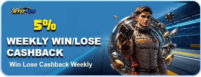 WEEKLY WINLOSE REBATE 5%